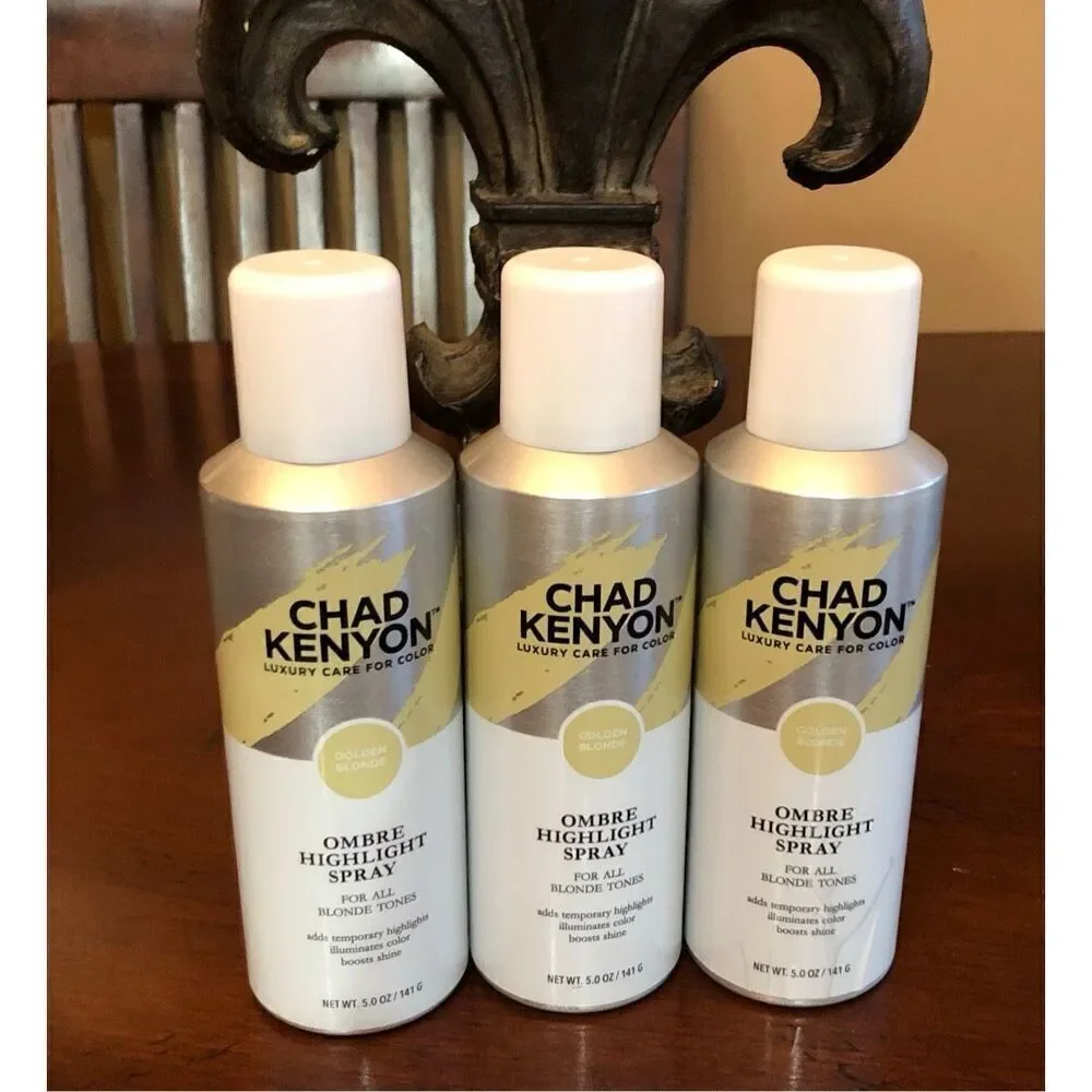 CHAD KENYON - NWT - Set of 3 Ombré Highlight Spray (all blonde tones) 5 oz Each